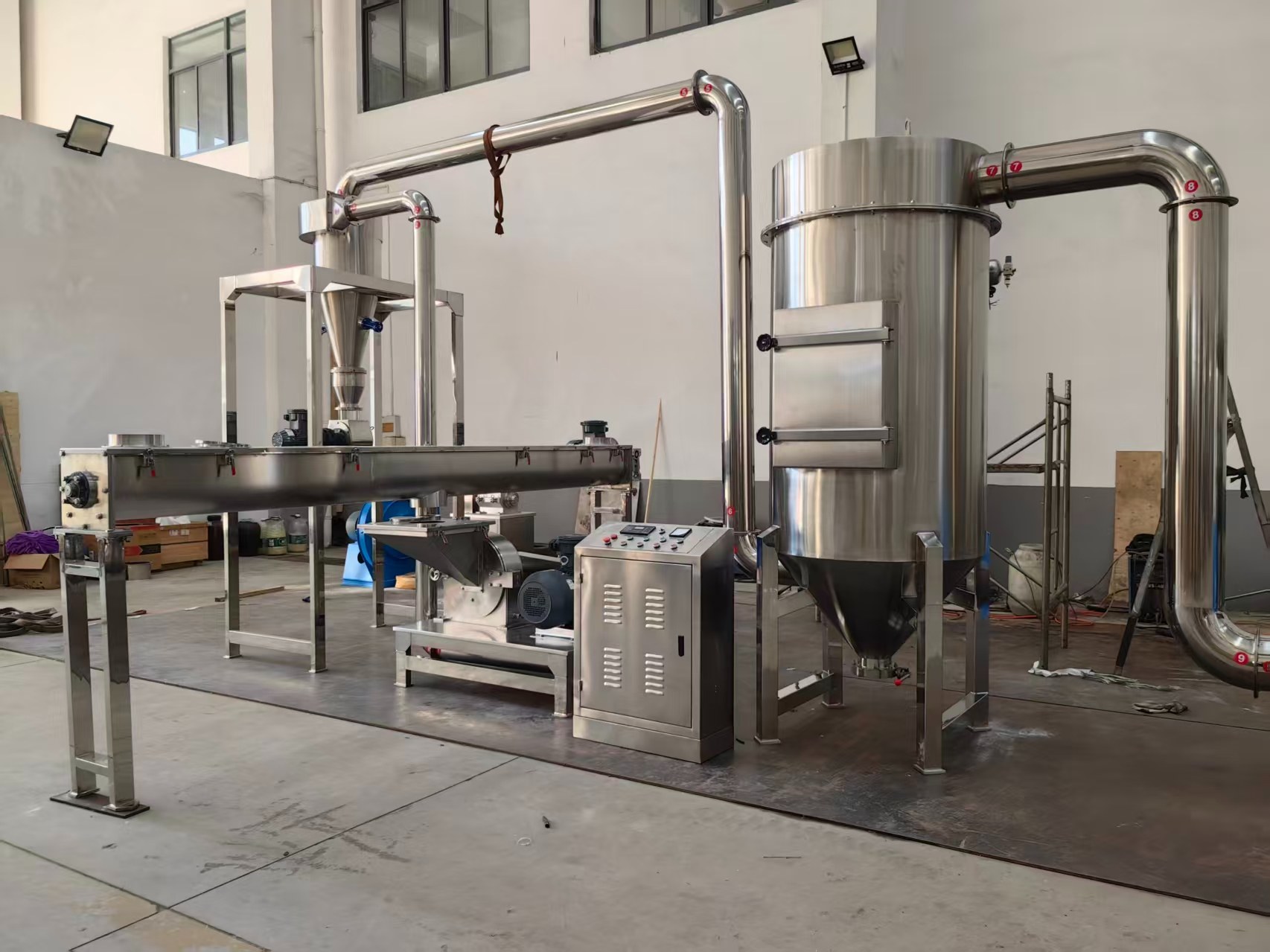 Red Chilli Powder Making Grinding Machine