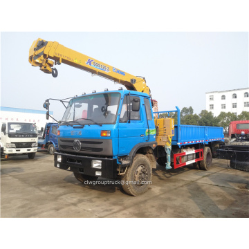 Dongfeng 6.3Tons crane mounted crane truck