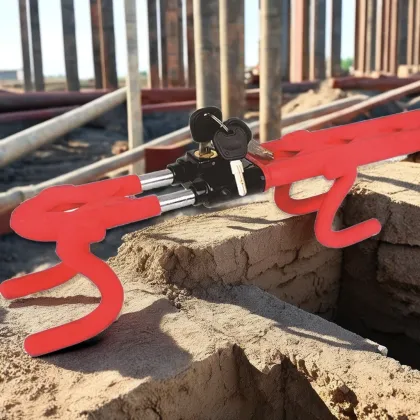 Haitan Locks Heavy Duty Steel Car Steering Wheel Lock Bar