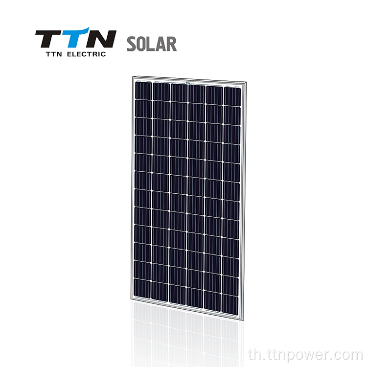 ประสิทธิภาพสูง 72 เซลล์ 200W MONO SOLAR PANE