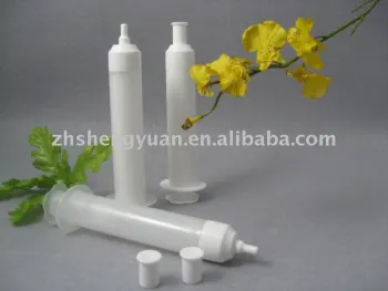 Plastic cosmetic lotion bottle