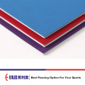 Vinyl table tennis floor mat