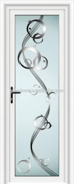 Popular flush aluminum doors design/interior door/bathroom door