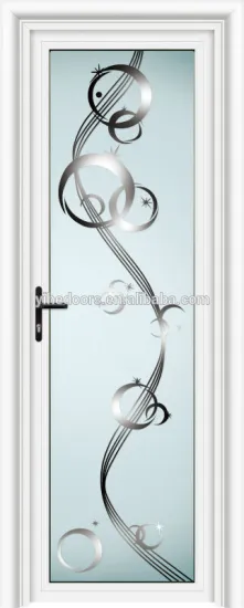 Popular flush aluminum doors design/interior door/bathroom door