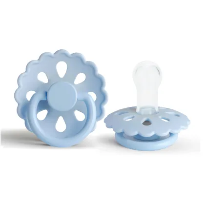 Flower Shaped Silicone Baby Pacifier Soothing Teething