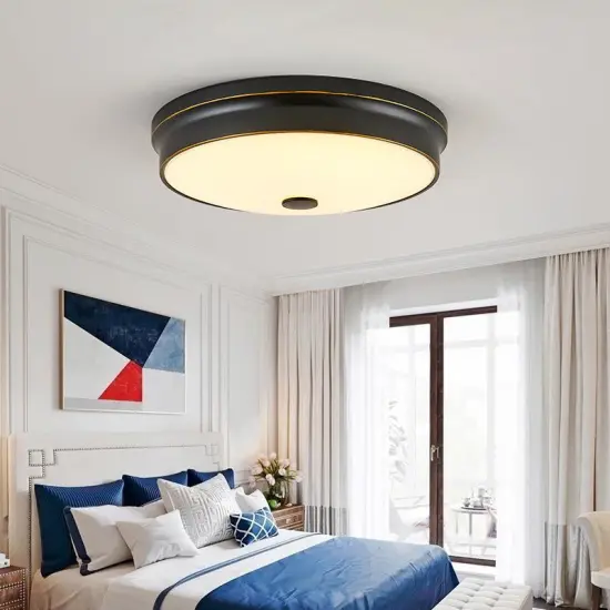 INSHINE Black And Brass Ceiling Light