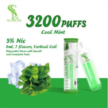 원래의 supbliss oxo 3200 퍼프 일회용 vape 도매