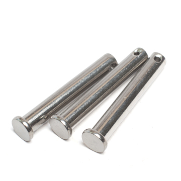 High Quality Stainless Steel Clevis Pin Fasteners: Parallel Pins with Flat Head and Hole
