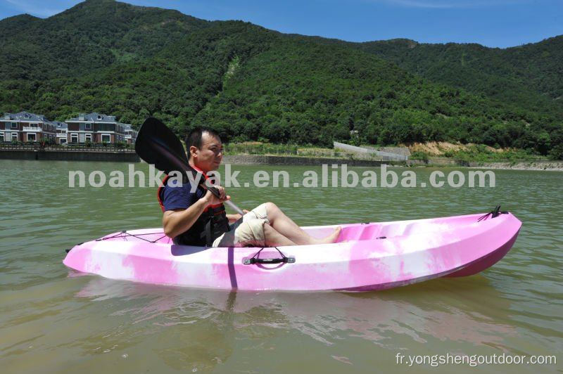 Kayak de pêche unique LLDPE