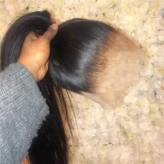 Mishell Body Wave 13X4 Lace Front Human Hair Wigs Brazilian Virgin Remy Hair For Black Women 360 Frontal Human Hair Wigs