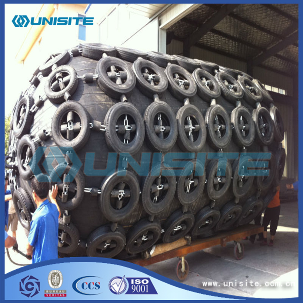 High strength marine rubber fender