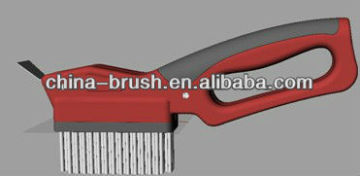 2013 new steel wire brush with plastic handle sc-902