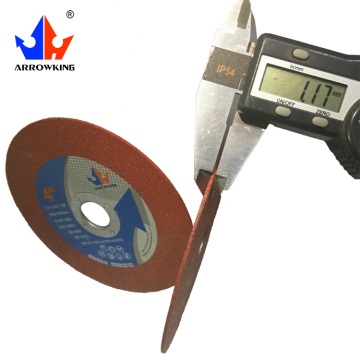 China Cheapest Ultra Thin Carbon Abrasive Cutting Disc 4 Inch for Stainless Steel and Railway