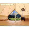 4/6/8 Person Canvas Bell Tent with Stove Jack