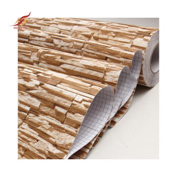 fashion peel and stick 3d brick tile wallpaper