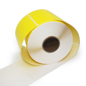 Yellow Label sticker Compatible with Zebra printer