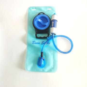 PEVA food grade sports folding water bag factory direct sales