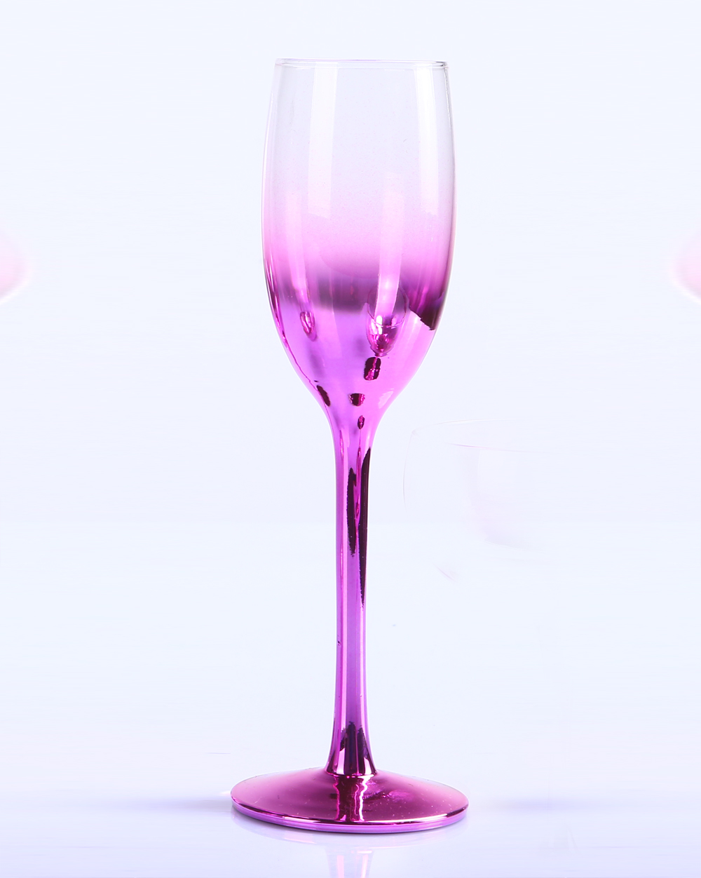 Br 9988 4ombre Metallic Purple Wine Glass Wholesale