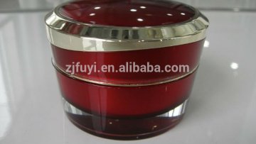 Wholesale Plastic Cone Shape Acrylic Jar Face Oil Container for Skin Care 15g/30g/50g