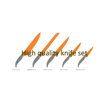 [Knife Set]Utility Knife Chef's Knife Bread Knife Slicer Knife