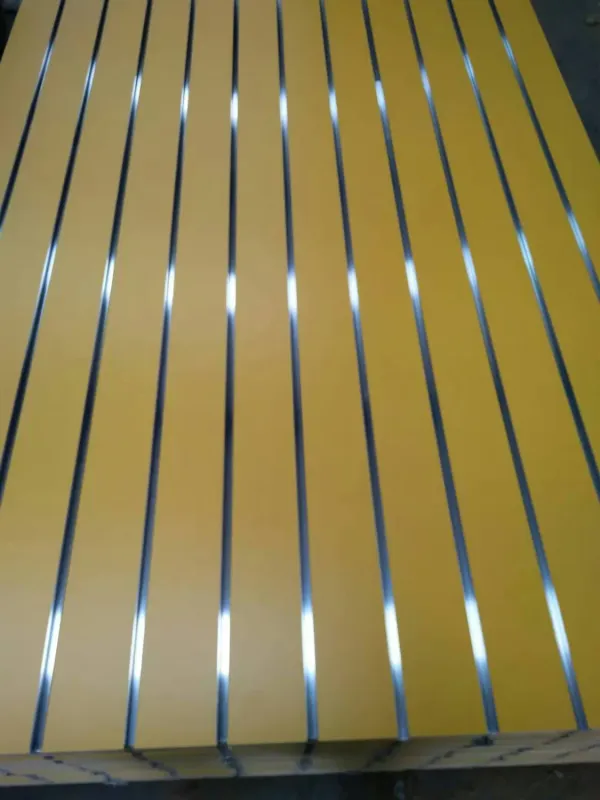 Factory-Groove and Slot White Melamine MDF in 12mm 15mm 18mm