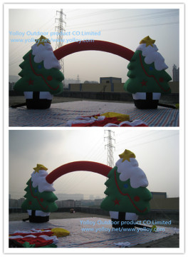 Blow up Inflatables Outdoor Christmas Tree Arch