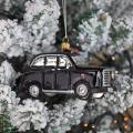 Ornamenti di vetro soffiato a forma di auto di Natale