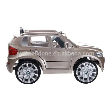 Licensed BMW X5 car for kids ride on 12 volt, with double door open, goodbaby battery car WD498