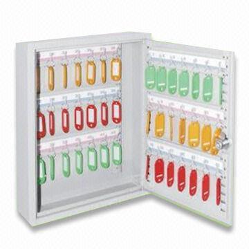 Key Box with Removable Hooks and Hidden Type Hinge, Measures 350 x 270 x 80mm