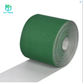 Cinto de borracha transportador de papelão de papelão corrugado verde corrugado