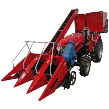 Double Rows Corn Stalk Silage Forage Harvester Machine