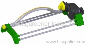 Water Lawn Sprinkler With 16/18 Holes On The Aluminium Tube 
