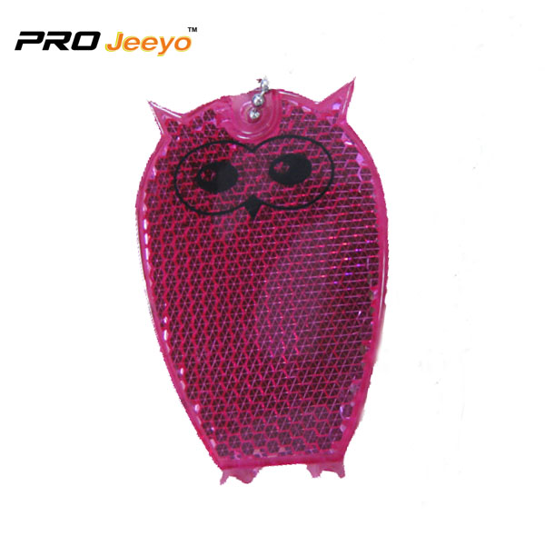 eflective Safety Owl Acrylic Backpack pendant RV-507 2