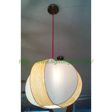 Contemporary Indoor Wooden Pendant Lamps / pendant Lightings