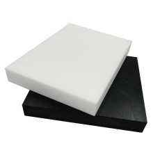 Folha de acetal branco e preto Delrin POM