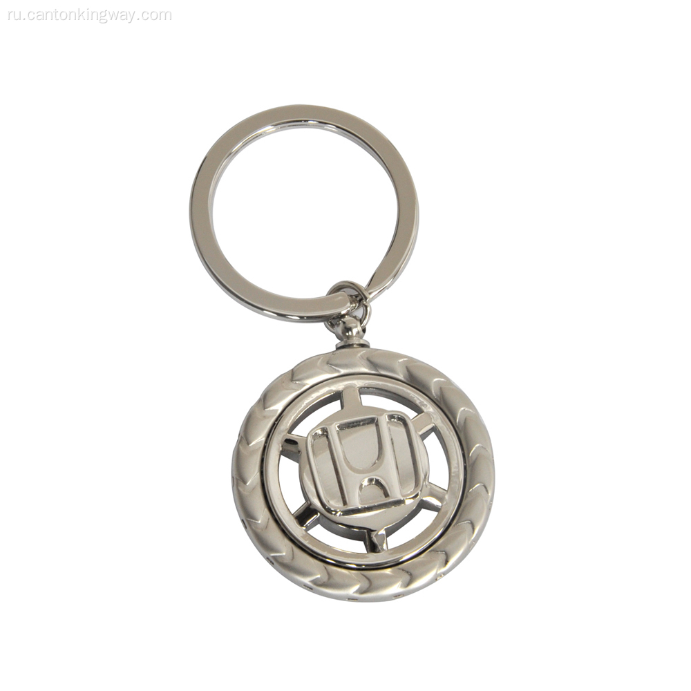 Оптовая индивидуальная автомобильная логотип -логотип металлический сеть ключей