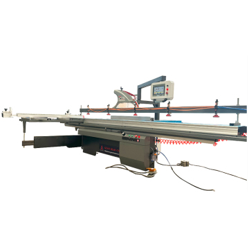 CNC Precision 3.8M 45 Degree Automatic Sliding Table Panel Saw for Wood Cutting