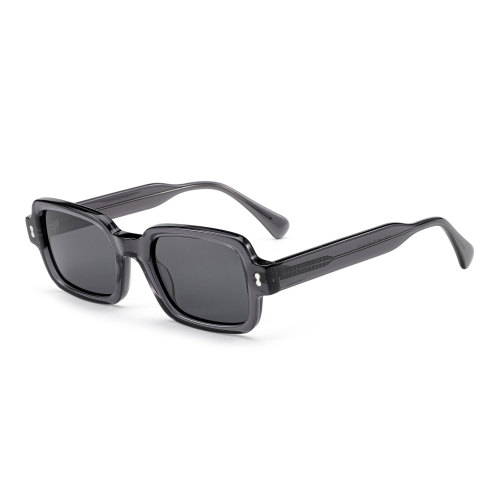 Acetate Sunglasses For Mens Transparent Frame Acetate Sunglasses Custom Print Manufactory