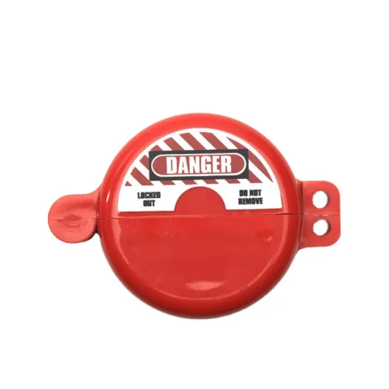BOZZYS Cylinder Tank Lockout Gas Safety Device - ABS Engineering Plastic