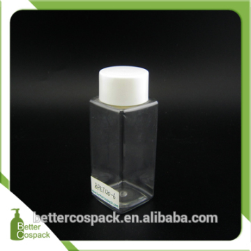 120ml square bottle beautiful design bottle for personal care