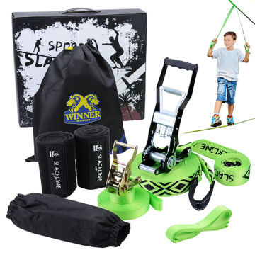 Kit de slackline de fivela de catraca ergo padrão 50 MM