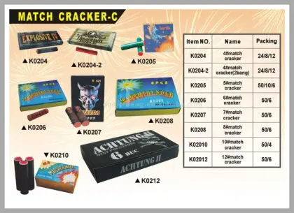 match crackers