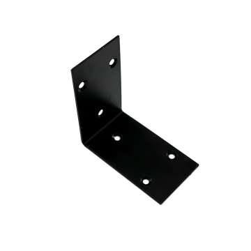 Support d'angle en acier inoxydable pour angle de bois décoratif