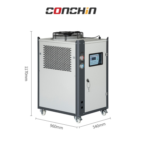 צ'ילר תעשייתי קומפקטי 8.72kW Sonyo מקורר אוויר