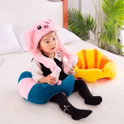 Cute Children Baby Sitting Sofa Soft Baby Learning Seat