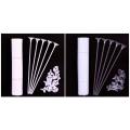 White Plastic Balloon Sticks and Cups