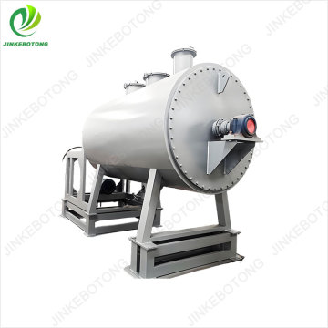 The vacuum rake dryer has a simple structure