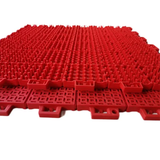Modular PP Interlock Tiles: Versatile Outdoor Sport Court Flooring for Basketball, Tennis, and Badminton