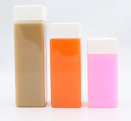 Plastic Square Voss Bottles 500ml 750ml with Tamperproof Lids
