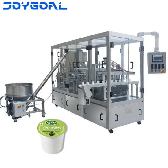 JOYGOAL K CUP Coffee Capsule Filling Machine with Nitrogen Flush
